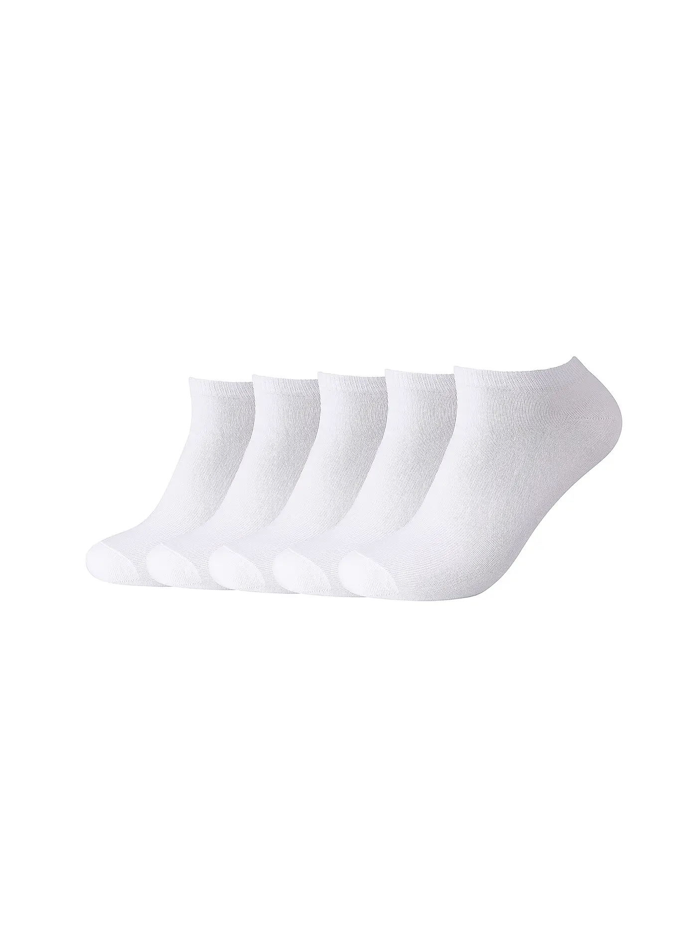 CAMANO | Sneaker Socken 5er Pkg white | 